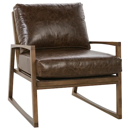 Modern Wood Frame Chair